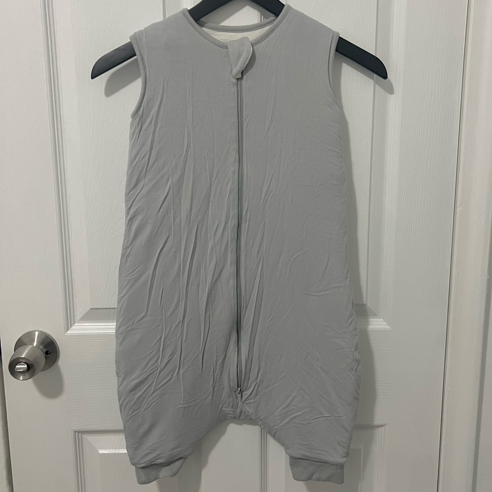 Kyte Baby Walker Bamboo Sleeping Bag Sack  in Grey Storm 2.5 Tog 6-18 Months